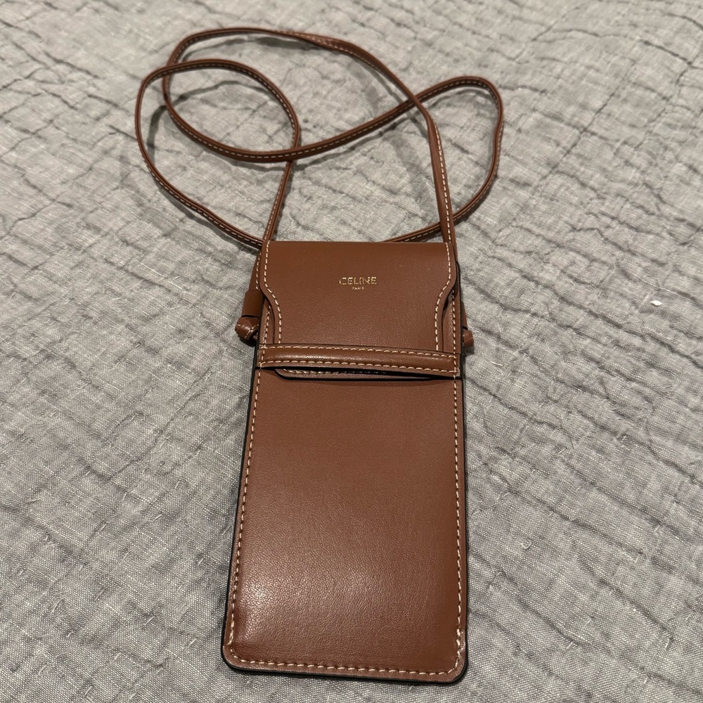 Celine sunglasses case crossbody